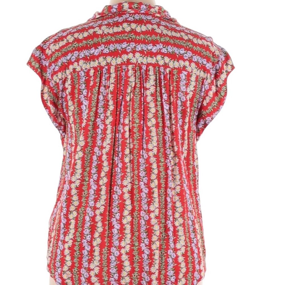 Anthropologie Flowered Top - Picture 3 of 7